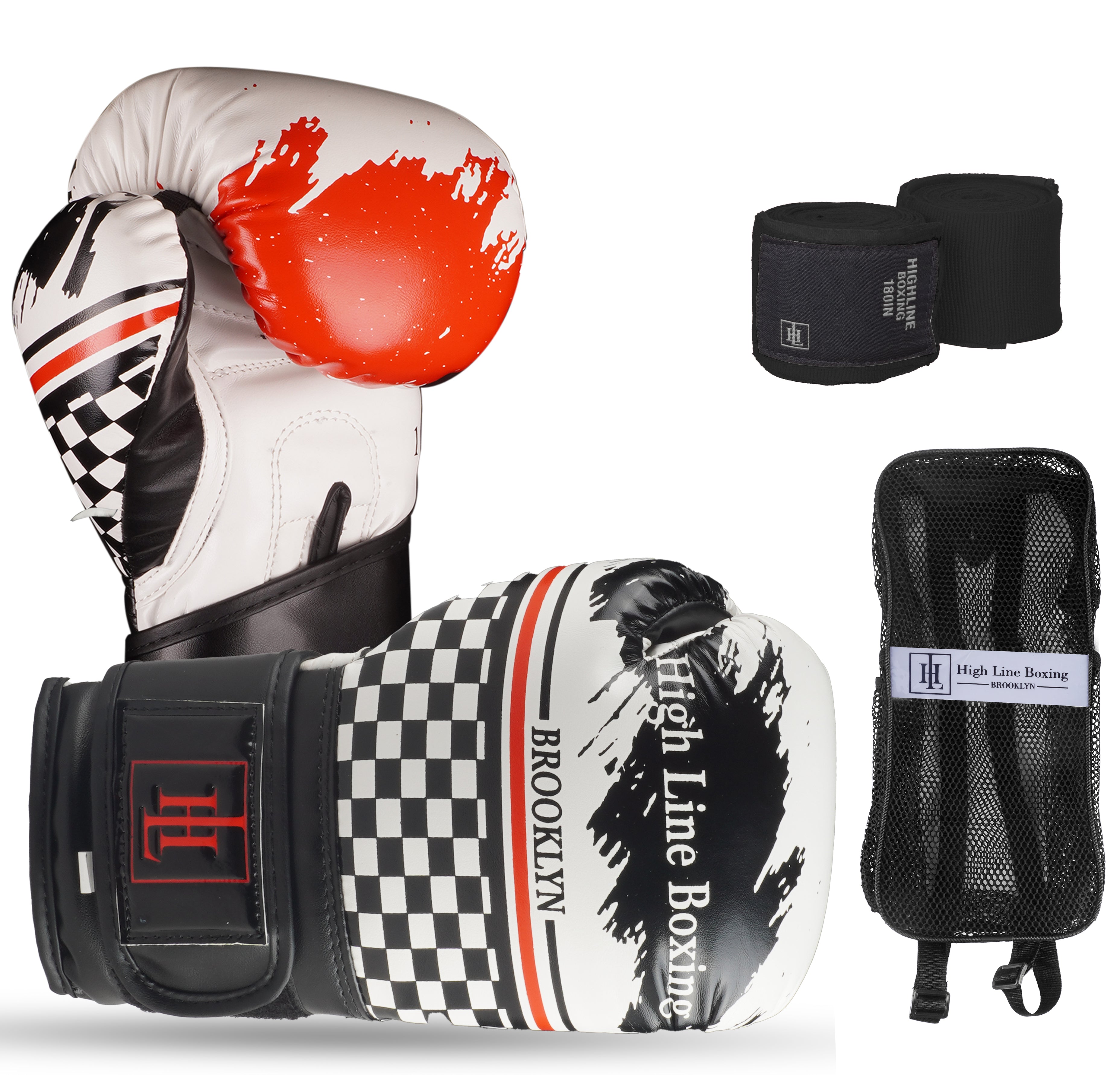 Kids Gloves Essential Series Race Track Red