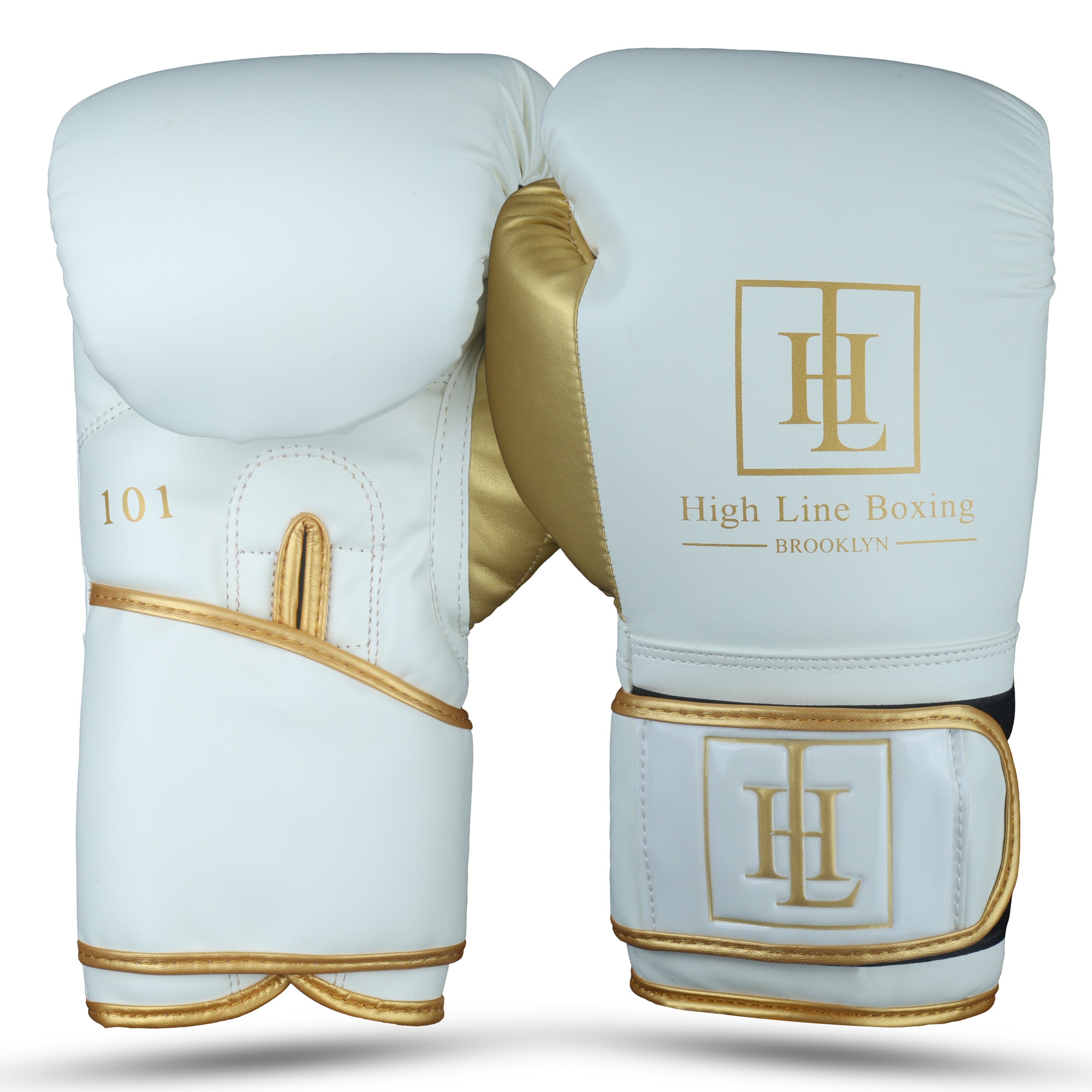 Adult Gloves Essential Series White & Gold