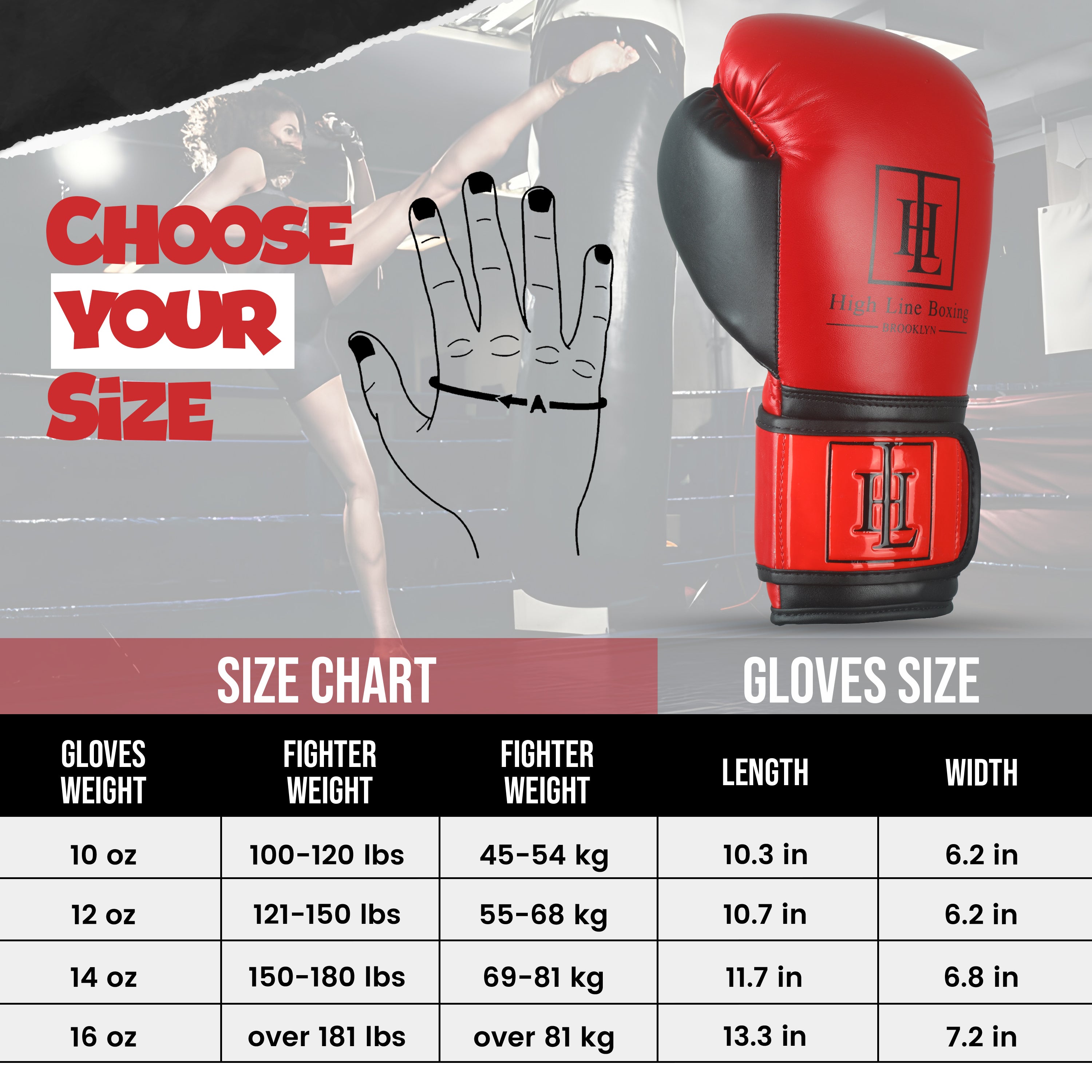 Adult Gloves Essential Series Red
